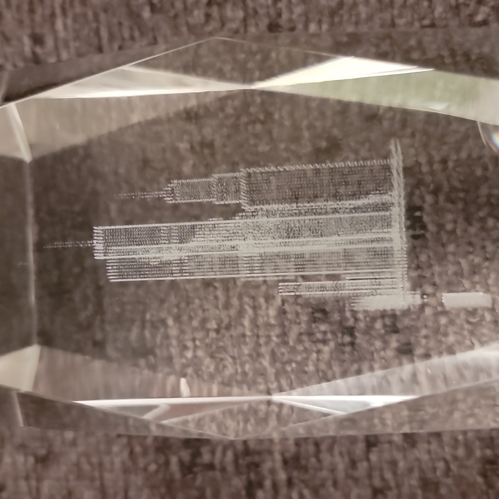 Twin tower crystal - Picture 2 of 2